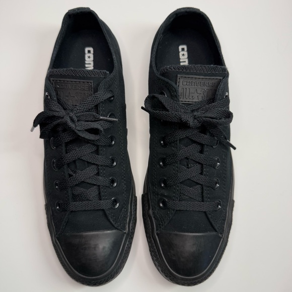 Converse Unisex Chuck Taylor All Star Black Low Top - Picture 5 of 9